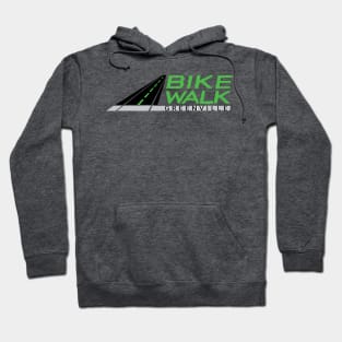 Bike Walk Greenville Logo Hoodie